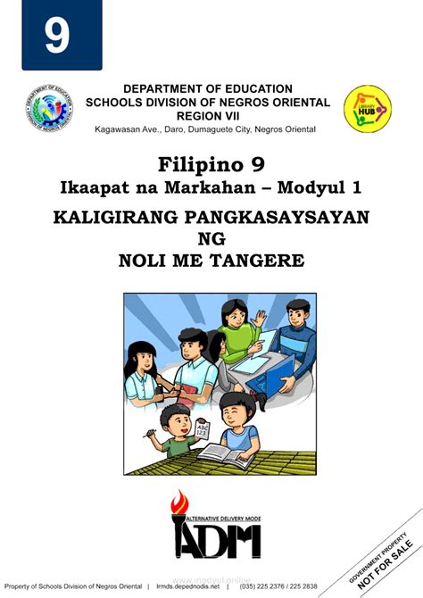 Modyul ng mag aaral sa filipino baitang 11